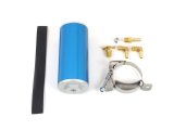 Canton Racing Overflow Catch Tanks 80-250 Tank, 24 oz., Round, Aluminum, Natural, 3/8 in. NPT Inlet, Universal, Kit thumbnail 1