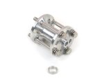 Canton Racing Fan Spacers 75-625 Spacer, Aluminum, Natural, 2.5 in., Bolts, Washers, Kit thumbnail 1
