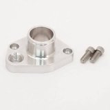 Canton Racing Billet Aluminum Water Necks 80-026 Neck, Aluminum, Polished, Straight Up, Ford, Country, Kit thumbnail 2