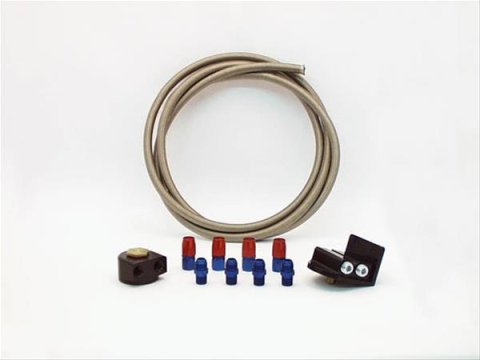 Canton Racing Remote Canister Oil Filter Kits 22-924 Relocation Kit, Single Filter, Canister, 13/16-16 in. Engine Threads, Kit thumbnail 2