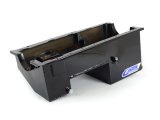 Canton Racing Drag Wet Sump Oil Pans 13-672SVBLK Pan, Engine Swap, Sump, Steel, Black, Rear Sump, 6 Qt., 4 in. Stroke, Driver Side Dipstick, Ford, Small Block Windsor, Each thumbnail 2