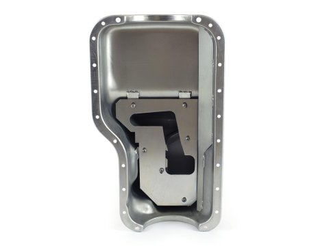 Canton Racing Circle Track Wet Sump Oil Pans 11-900 Pan, Track, Steel, 4 qt., Rear Sump, Ford, 4-Cylinder, 2.3L, Each