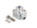 Canton Racing Billet Aluminum Racer Water Necks with Filler Top 80-006 Neck, Aluminum, Black/Natural, 90 Degree, Chevy, Big/Small Block, Kit thumbnail 1