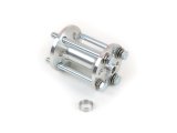 Canton Racing Fan Spacers 75-630 Spacer, Aluminum, Natural, 3 in., Bolts, Washers, Kit thumbnail 3