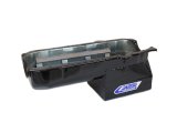Canton Racing Drag Wet Sump Oil Pans 13-080BLK Pan, Sump, Steel, Black Powdercoated, Rear Sump, 5 Qt., 3.875 in. Stroke, Driver Side Dipstick, Chevy, Small Block, Each thumbnail 2