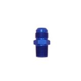 Canton Racing NPT to AN Adapter Fittings 23-245A Fitting, Adapter, NPT, Straight, Aluminum, Blue Anodized, -10 AN, 1/2 in. NPT, Each thumbnail 2