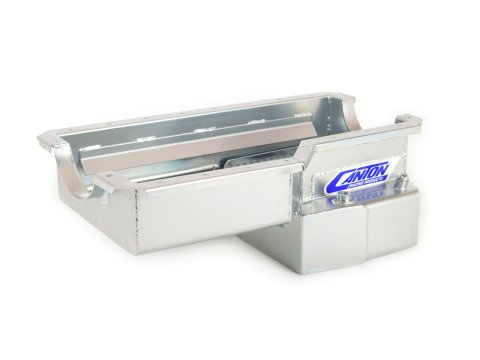 Canton Racing Circle Track Wet Sump Oil Pans 11-910 Pan, Track, Steel, 5 qt., Rear Sump, Ford, 4-Cylinder, 2.3L, Each thumbnail 3