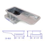 Canton Racing Street/Strip Wet Sump Oil Pans 15-810 Pan, Street/Strip, Steel, 7 qt., Front Sump, Ford, Big Block FE, Each thumbnail 5