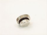 Canton Racing Plugs 23-460N Fitting, Plug, -12 AN O-Ring Male, Straight, Aluminum, Natural, Each thumbnail 2