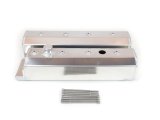 Canton Racing Fabricated Aluminum Valve Covers 65-208 Cover; Cover; Direct Replacement For 92-96 Chevy Corvette LT1; Incl. Stainless thumbnail 2
