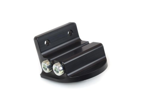 Canton Racing Remote Oil Filter Mounts 22-622 Mount, Remote, Single Bracket Style, Billet Aluminum, Black Anodized, 1/2 in. NPT Female Threads thumbnail 3