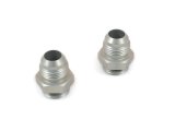 Canton Racing O-Ring Port Adapter Fittings 23-466A Fitting, Adapter, AN to Straight Cut, Straight, Aluminum, Blue Anodized, -12 AN, -12 AN, Pair thumbnail 2