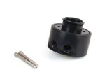 Canton Racing Oil Input Sandwich Adapters 22-560 Adapter, Filter, Bolt-On, Aluminum, Black, 13/16-16 in. Filter Thread, 1/2 in. NPT Inlet/Outlet, Each thumbnail 3