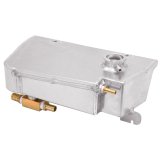 Canton Racing Coolant Expansion and Recovery Tanks for 1997-2004 CORVETTE - 80-225 Overflow Tank, Rectangular, Aluminum, Natural, 5/16 in. Hose Barb Inlet, Chevy, Kit thumbnail 5