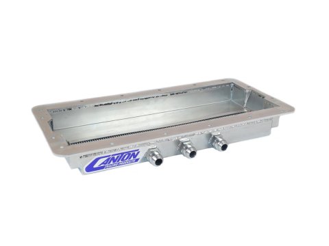 Canton Racing Circle Track Dry Sump Oil Pans 12-734 Pan, Track, Steel, Sump, Full Sump, Ford, Coyote, 5.0L, Each