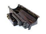 Canton Racing Marine Wet Sump Oil Pans 18-366 Pan, Marine, Steel, Black Powdercoated, 9 qt., Rear Sump, Chevy, Big Block, Each thumbnail 3
