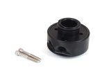 Canton Racing Oil Cooler Sandwich Adapters 22-540 Adapter, Filter, Bolt-On, Aluminum, Black, 13/16-16 in. Filter Thread, 1/2 in. NPT Inlet/Outlet, Each thumbnail 1