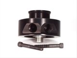 Canton Racing Oil Cooler Sandwich Adapters 22-540 Adapter, Filter, Bolt-On, Aluminum, Black, 13/16-16 in. Filter Thread, 1/2 in. NPT Inlet/Outlet, Each thumbnail 2