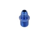 Canton Racing NPT to AN Adapter Fittings 23-233A Fitting, Adapter, NPT, Straight, Aluminum, Blue Anodized, -6 AN, 3/8 in. NPT, Each thumbnail 1