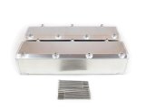 Canton Racing Fabricated Aluminum Valve Covers 65-385 Covers, Tall, Aluminum, Natural, Ford, Big Block, 429/460, Pair thumbnail 1