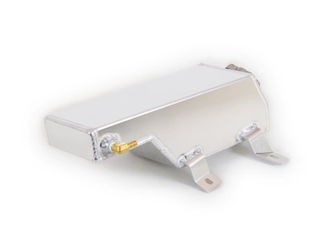 Canton Racing Coolant Expansion and Recovery Tanks 80-290 Tank, Rectangular, Aluminum, Natural, Jeep, Each