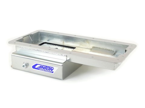 Canton Racing Road Race Series Wet Sump Oil Pans 15-736 Pan, Series, Rear Style, 7 qts. Capacity, Steel, Ford, 5.0L Modular thumbnail 2