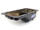 Canton Racing Drag Wet Sump Oil Pans 13-780BLK Pan, Sump, Steel, Black Powdercoated, Rear Sump, 5 Qt., Driver Side Dipstick, Ford, Modular V8, Each thumbnail 3
