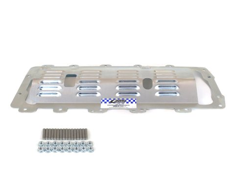 Canton Racing Windage Trays 20-937P Tray, Steel, Clear Zinc, Louvered, Universal, Ford, Small Block, Gen1/2 Coyote, Each