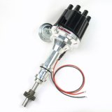 PerTronix Flame-Thrower Plug and Play Billet Distributors with Ignitor II® Module D132700 Distributor, & Play, Hall Effect, Vacuum, Mechanical Advance, Black Cap, Ford, 351C, 351M, 400, 429, 460 thumbnail 2