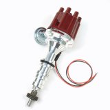 PerTronix Flame-Thrower Plug and Play Billet Distributors with Ignitor II® Module D133701 Distributor, Play, Hall Effect, Vacuum, Mechanical Advance, Red Cap, Ford, 332-428, Each thumbnail 2