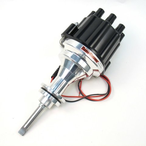 PerTronix Flame-Thrower Plug and Play Marine Distributors with Ignitor II® Module D241800 Distributor, & Marine, Hall Effect, Mechanical Advance, Black Cap, Chrysler, 273, 318, 340, 360 thumbnail 2