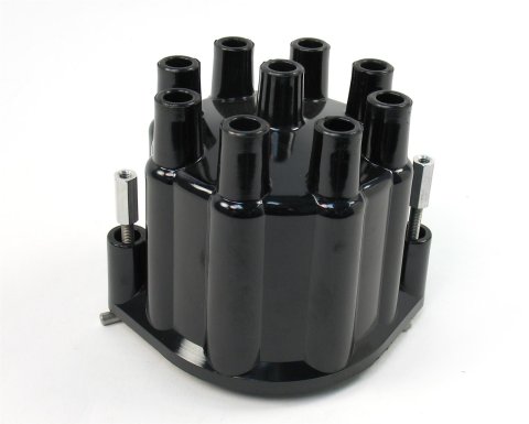 PerTronix Marine Distributor Caps D651700 Cap, Marine, Female/Socket, Brass Contact Terminal, Alkyd Cap, Black, V8, Each thumbnail 1