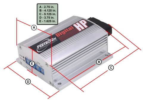 PerTronix Digital HP Ignition Boxes 512 Box, HP, Silver, Each thumbnail 2
