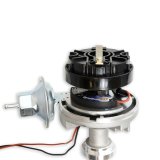 PerTronix Flame-Thrower Stock Look Cast Distributors for 1957 BEL AIR - D7104600 Distributor, Flame-Thrower, Ignitor III, Look, Magnetic Pickup, Vacuum Advance, Cap, Chevy, V8, Each thumbnail 1
