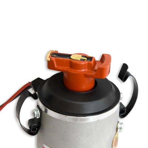 PerTronix Flame-Thrower Type 1 Engine Distributors D186604 Distributor, Flame Thrower 1, Hall Effect, Mechanical Advance, Red Cap, Volkswagen, H4, Each thumbnail 1