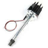 PerTronix Flame-Thrower Plug and Play Billet Distributors with Ignitor III® Module D7100810 Distributor, Play, Hall Effect Pickup, Mechanical Advance, Black Cap, Chevy, Big/Small Block, Each thumbnail 1