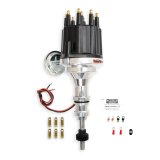 PerTronix Flame-Thrower Plug and Play Billet Distributors with Ignitor II® Module D130710 Distributor, Play, Hall Effect, Mechanical, Vacuum Advance, Black Cap, Ford, 289-302, Each thumbnail 3