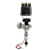PerTronix Flame-Thrower Plug and Play Billet Distributors with Ignitor II® Module D130710 Distributor, Play, Hall Effect, Mechanical, Vacuum Advance, Black Cap, Ford, 289-302, Each thumbnail 4