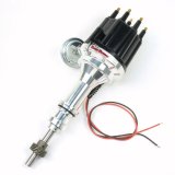 PerTronix Flame-Thrower Plug and Play Billet Distributors with Ignitor II® Module D130710 Distributor, Play, Hall Effect, Mechanical, Vacuum Advance, Black Cap, Ford, 289-302, Each thumbnail 5