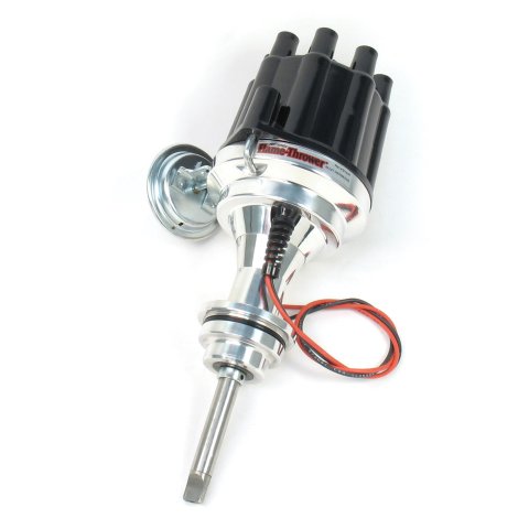 PerTronix Flame-Thrower Plug and Play Billet Distributors with Ignitor II® Module D143700 Distributor, Play, Hall Effect, Vacuum, Mechanical Advance, Black Cap, Chrysler, 413, 426, 440, Each thumbnail 1