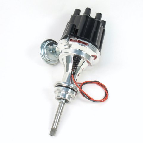 PerTronix Flame-Thrower Plug and Play Billet Distributors with Ignitor II® Module D143700 Distributor, Play, Hall Effect, Vacuum, Mechanical Advance, Black Cap, Chrysler, 413, 426, 440, Each thumbnail 2