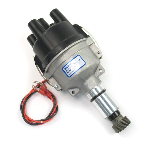 PerTronix Industrial Distributors D41-10B Distributor, Industrial, Hall Effect, Mechanical Advance, Black Cap, Wisconsin, VH4D, Top Mount, Each thumbnail 1
