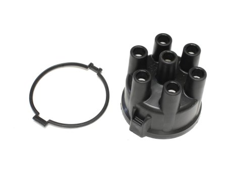 PerTronix Industrial Distributor Caps 022-1602 Cap, Female/Socket, Clamp Down, Brass Terminals, Black, Each thumbnail 1