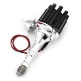 PerTronix Flame-Thrower Plug and Play Billet Distributors with Ignitor II® Module D150700 Distributor, Play, Hall Effect Pickup, Vacuum Advance, Black Cap, Buick, 400, 430, 455, Each thumbnail 1