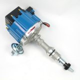 PerTronix Flame-Thrower Street/Strip HEI Distributors D1352 Distributor, Flame-Thrower, Magnetic Pickup, Vacuum Advance, Blue Cap, Ford, 289-302, Each thumbnail 2