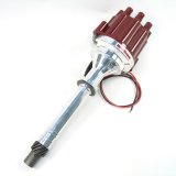 PerTronix Flame-Thrower Plug and Play Marine Distributors with Ignitor II® Module D200801 Distributor, Marine, Play, Magnetic, Mechanical Advance, Red Cap, Chevy, Big/Small Block, Each thumbnail 2
