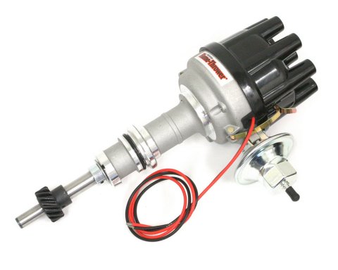 PerTronix Flame-Thrower Stock Look Cast Distributors for 1964-1967 MUSTANG - D134600 Distributor, Flame-Thrower, Ignitor I, Look, Magnetic Pickup, Vacuum Advance, Cap, Ford, V8, Each thumbnail 1