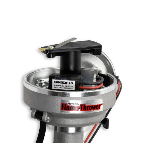 PerTronix Flame-Thrower Stock Look Cast Distributors for 1964-1967 MUSTANG - D134600 Distributor, Flame-Thrower, Ignitor I, Look, Magnetic Pickup, Vacuum Advance, Cap, Ford, V8, Each thumbnail 2