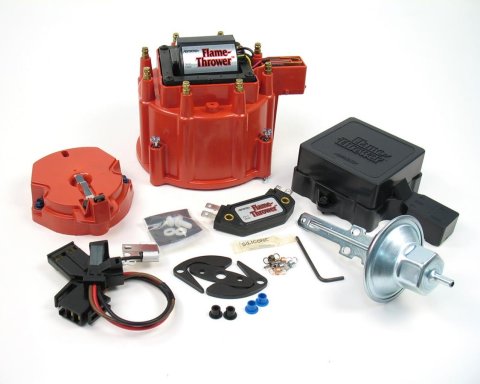 PerTronix Flame-Thrower Tuneup Kits D8001 HEI Distributor Upgrade Kit, Flame Thrower, Coil, Cap, Rotor, Module, GM, Kit thumbnail 2