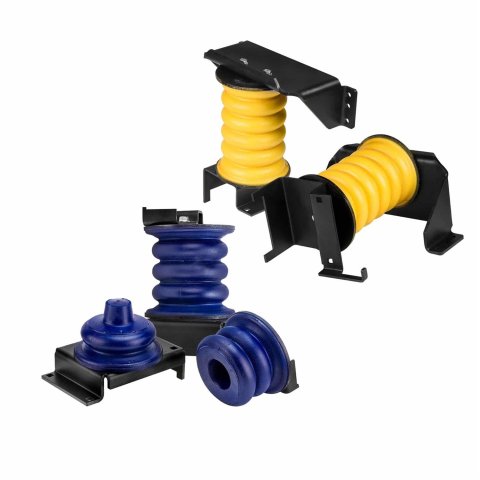 SuperSprings - Air Spring Helper Kits for 2019-2021 F-53 MOTORHOME CHASSIS K-10-002 SumoSprings Front & Rear Kit SSF-170-40-2 & SSR-180-54-1 Ford thumbnail 1